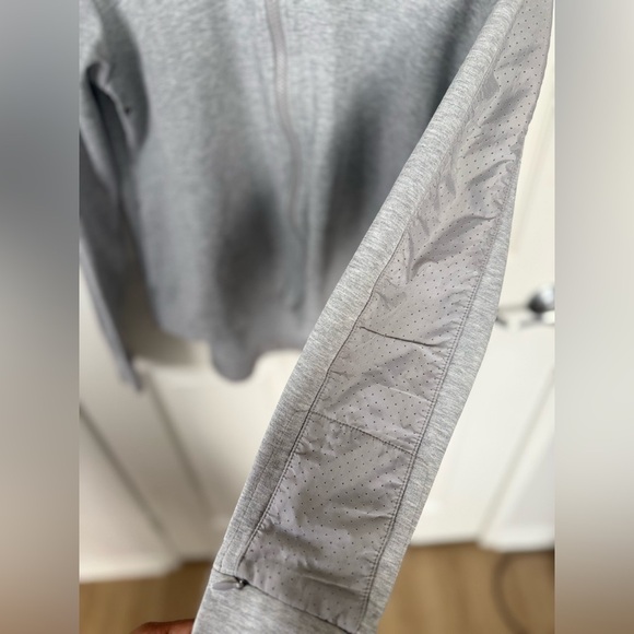 Nike Advance 15 Fleece Full-Zip Hoodie - Gray (Style 725720-064) - Size Small - Picture 3 of 7